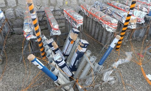 SALERNO – San Matteo Ap. ed Ev. 2024 – Allestimento Spettacolo Pirotecnico Notturno