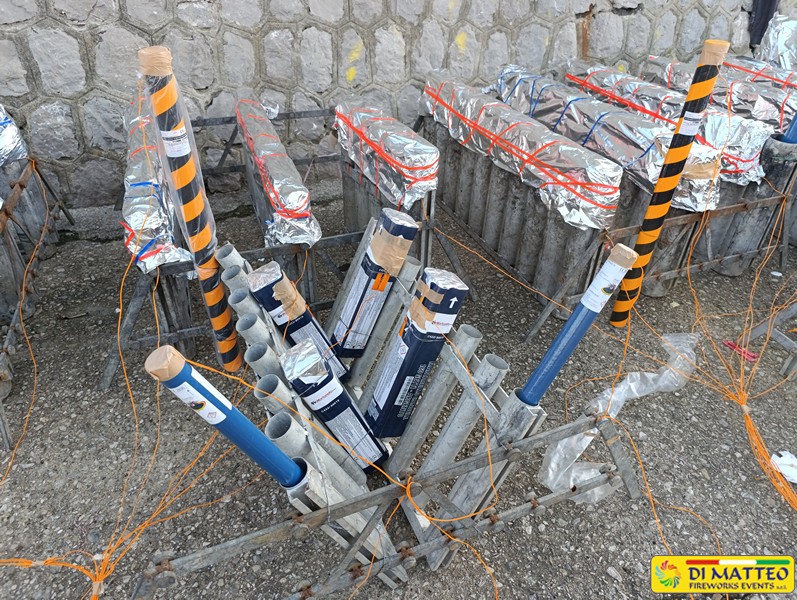 SALERNO – San Matteo Ap. ed Ev. 2024 – Allestimento Spettacolo Pirotecnico Notturno